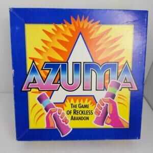 Azuma The Game Of Reckless Abandon Board Game 1992 Parker Brothers Vintage